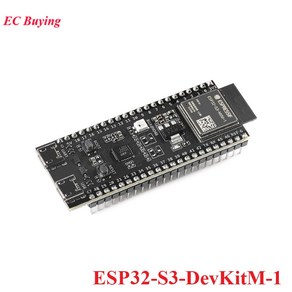 ESP32S3DevKitM1 개발 보드 듀얼 코어 와이파이 블루투스 호환 무선 모듈 ESP32 S3 DevKitM 1 ESP32S3MINI1 D2N8, 02 ESP32-S3-DevKitM-1