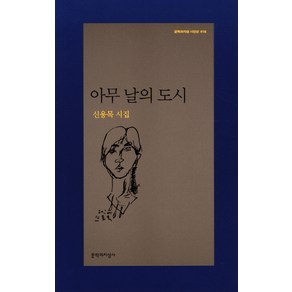 아무 날의 도시:신용목 시집