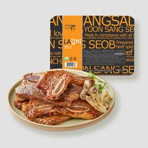 [40년전통]갈비장인 윤상섭 양념LA갈비 (냉동), 10개, 400g