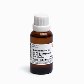 새로핸즈 천연 아로마 에센셜오일 만다린오일 30ml, 단품, 1개