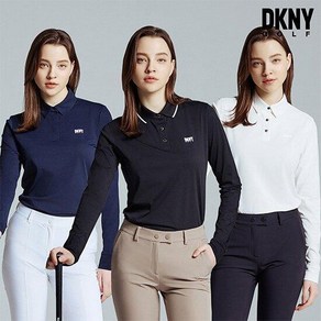 DKNY GOLF 여성 긴팔 카라 티셔츠 3종