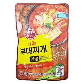 오뚜기 사골 부대찌개양념(냉장), 1개, 140g