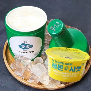 오지상구루메 설국샤베트 레몬 240ml x 10ea 디저트 아이스크림, 10개