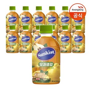 [광동직송] 썬키스트 모과생강 280ml x12개