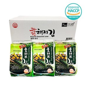 해저식품 광천 올리브 3단 도시락김(4gx72봉), 4g, 72개