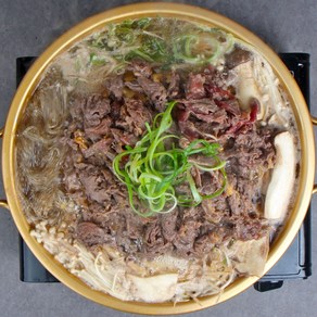 단골아저씨 옛날 서울식 소불고기 전골세트 밀키트 (소불고기+당면+육수구성), 2세트, 1.06kg