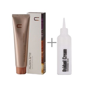 에비뉴쉬에뜨 앱솔루트 컬러링 크림 120g + 피엘산화제 150ml 포함, 1개, 자연스러운진한황갈색 6.03