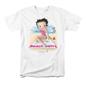 ROCKPANDA Betty Boop Beach 반팔티