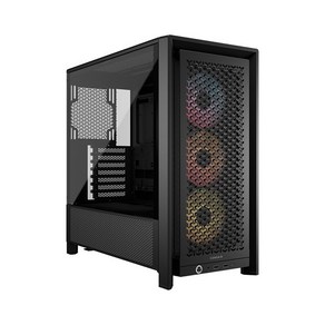 [CORSAIR] FRAME 4000D RS ARGB [미들타워][블랙], 1개, FRAME 4000D RS ARGB 블랙