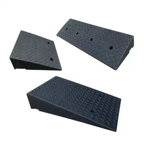진입판 경사로 휠체어 슬로프 경사로발판 문턱 계단 슬로프매트, 03.블랙 100x25x6cm, 1개