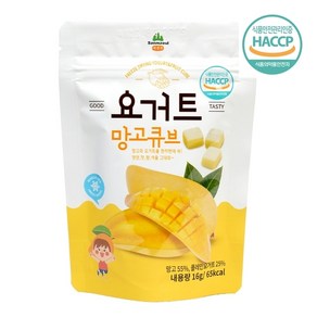 동결건조 과일칩 건조칩 건망고 요거트 망고 큐브 16g, 1개