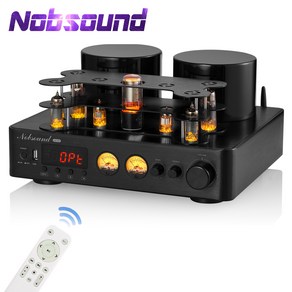 Nobsound AV-525 200W+200W 진공관 앰프 블루투스 5.0 / RCA / USB (U-디스크) / COAX / OPT 오디오 인티앰프