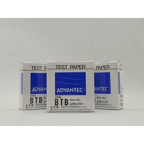 어드밴텍 pH Pape 롤타입 pH 시험지 BTB (6.2 ~ 7.8) / Advantec제품, [07011020], 1/EA