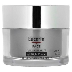 유세린 Eucerin Face Q10 리바이탈라이즈 나이트 크림 향료 무함유 48G 1.7FL oz)