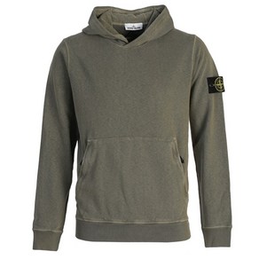 Stone Island [스톤]신상 와펜 패치 기모 후드 티셔츠 711564861 V0168