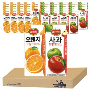 [블루존] 델몬트 B세트(오렌지23입+사과23입), 190ml