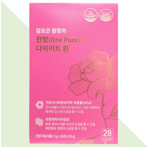 김오곤 원장의 한방 다이어트 환 가르시니아 HCA 차전자피 추출물, 1개, 140g