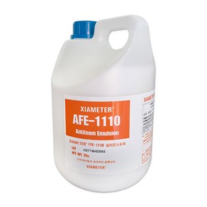 다우코닝 실리콘 소포제 2kg AFE-1110 거품억제 거품제거 화학공정용소포제 희석제, 1개