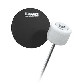 [심로악기] EVANS 에반스 EQPB1 베이스드럼 악세사리 에반스 플라스틱 싱글패치