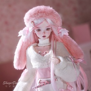 예쁜 구체관절인형46cm 누드바디 메이크업 풀세트 BJD 드레스 구관, 1개, 누드바디(노 메이크업), 46cm