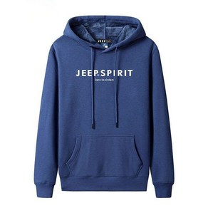 jeepspirit 남녀공용 기본 맨투맨 후드티셔츠