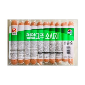 사조오양 청양고추소시지(100g x10개 1K) 혼술안주 닭, 1kg, 1개