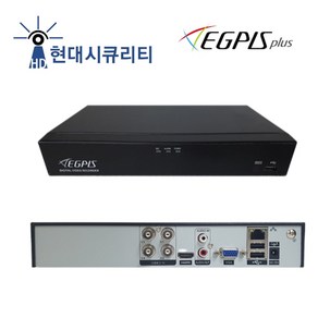 이지피스 플러스 QHDVR-400L 4채널 CCTV 녹화기 DVR 본체, 1개