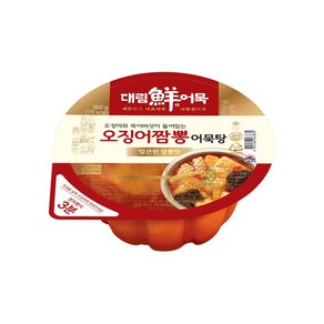 대림선 오징어짬뽕어묵탕 얼큰한짬뽕맛 즉석간편식 360g x 12개