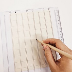 비엠 고무판룰러 반영구 눈썹연습 디자인룰러 고무판가이드 고무판 퀵라이너 고무판틀, 1개