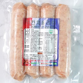 [클라식소시지] 치킨 치폴라타 수제소세지(Chipolata Sausage)(기내식메뉴) 프랑스소시지, 250g, 1개