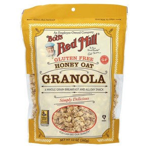 허니 오트 그래놀라 글루텐 프리 340g honey oat ganola, 1개