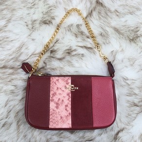 미국직배송 빠른 배송 코치 COACH LARGE WRISTLET 19 라지 리스틀릿 클러치 미니백 체인 여자가방 F67591호환