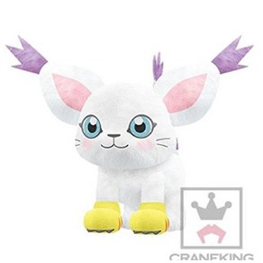 디지몬 어드벤처 I LOVE TAILMON 엄청난 봉제인형 vol.3 테일몬 약 23 cm, 1개