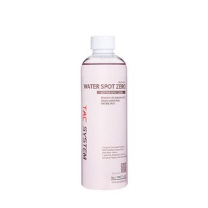 TACSYSTEM 티에이씨시스템 WATER SPOT ZERO 워터스팟제로 500ml 고성능 물때제거제 깊은얼룩 산화물층 낙숫물 시멘트물 제거 강력한 물때제거 TAC시스템, 1개