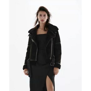 ZARA 자라 더블 페이스드 숏무스탕