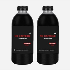 드릿커피 100% 디카페인 브라질 콜드브루 1000ml 2개