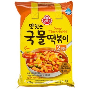 오뚜기 맛있는 국물떡볶이, 424g, 3개