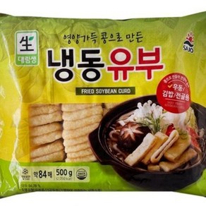 유부(약84매) 사조대림 500g 식자재 장보기, 1개