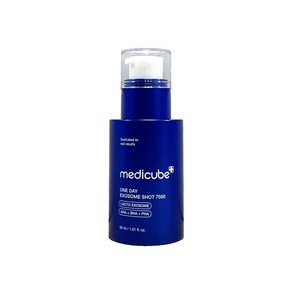 [NEW] 메디큐브 제로 원데이 엑소좀 샷 모공 앰플 7500 medicube zeo one day exosome shot 7500, 1개, 30ml