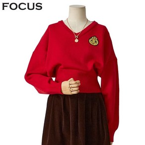 포커스 와펜브이넥니트 FW2J7KT0253
