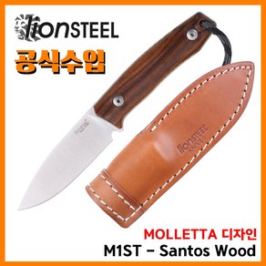 Lion Steel 라이온스틸 공식업체 무도소 나이프 아웃도어 나이프 B41 ST Santos, 1개