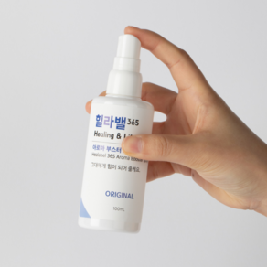 힐라밸 아로마 부스터 스프레이 100ml 피로회복 집중력 천연 멘톨 천연아로마오일, 1개