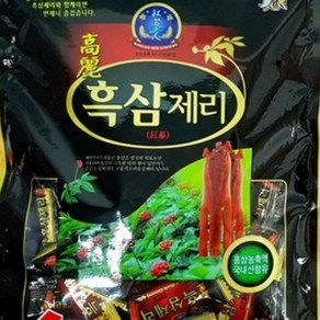 고려 흑삼 제리 500gx 5봉지 홍삼제리, 500g, 5개