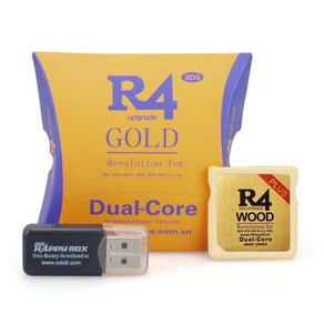 R4 GOLD Dual-Coe PLUS R4칩 3DS 2DS XL DSI DSL NDS 한글판