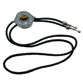 Bolo Tie Necktie Westen Cowboy Necktie Necklace 남성 의상 스웨터, 스타일 2