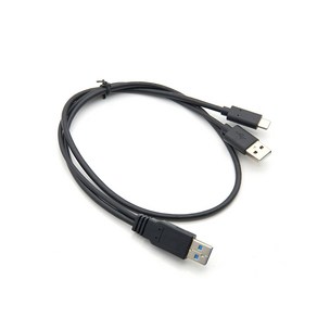 컴스 USB 3.1 Y USB 3.0 A C타입 USB 2.0 A 케이블 TB301, 1개