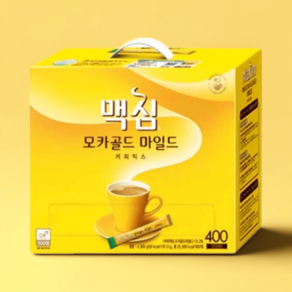 맥심 모카골드 커피믹스 화이트골드 대용량 스틱 커피 400T, 1개, 400개입, 12g