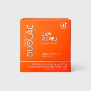 듀오락 퀘르세틴 유산균 30p, 90g, 1개