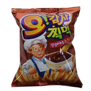 오리온 오! 감자 찍먹 양념바베큐 소스맛 75g 식품 > 스낵/간식 스낵/시리얼 과자쿠키/비스킷/크래커 과자쿠키, 1개