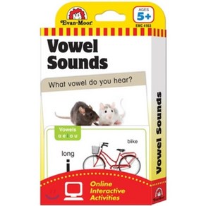 (영문도서) Flashcards: Vowel Sounds Loose Leaf